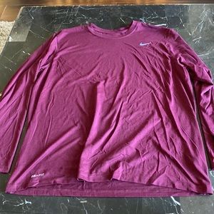 Maroon Nike Tee